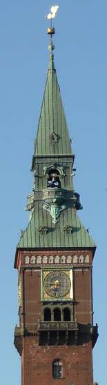 Tower of the Copenhagen City Hall